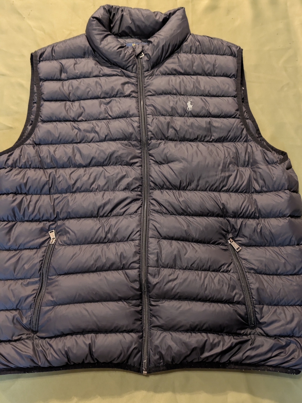 Polo by Ralph Lauren Navy Quilted Down Vest